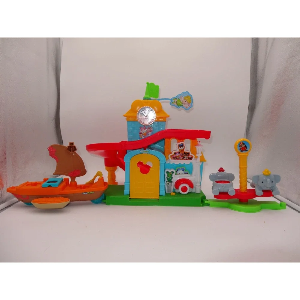 Fisher Price Little People Magical Day At Disney Playset Musical Mickey Moana